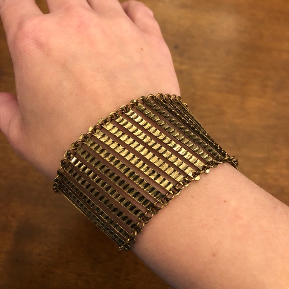 Gold boho bracelet - Picture 1 of 3